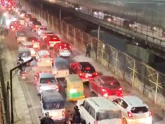 राजधानी लखनऊ में ट्रैफिक का हाल- बेहाल